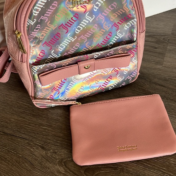 NWT 2 Piece Juicy Couture Backpack and Pouch - Picture 4 of 9